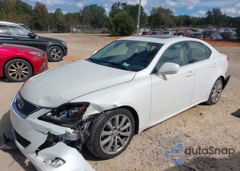 2008 Lexus Is 250 from USA, damaged, VIN JTHCK262985022152